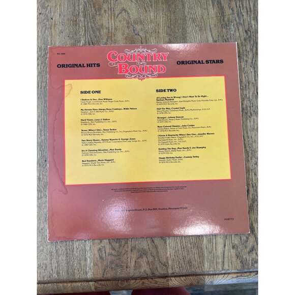 14 Of Countrys Best Country Bound Vinyl Record Album CSP WU-3580 - Picture 5 of 5